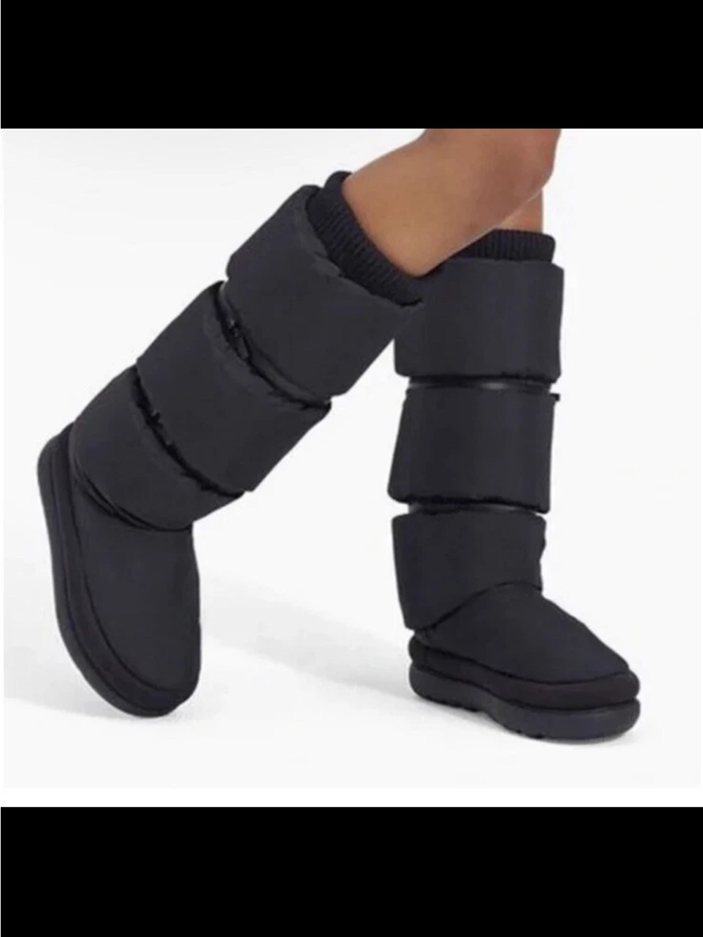 UGG Maxi Ultra Tall Boots 1131995 Zip Off Puffer Upper WOMENS SIZE 7